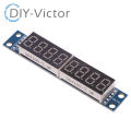 MAX7219 LED Dot Matrix Display Module 8 Digital Tube Display Control Board For Arduino Microcontroller Serial Driver 7 Segment. 