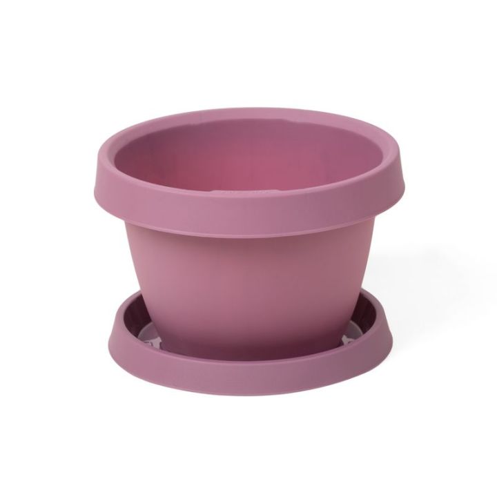 Phoenix%2012L%20GRO%20Flower%20pot%20with%20Bottom%20Tray,Tempered%20plastic,No%20break%20or%20pade%20for%20sunlight,Attractive%20desing%20,available%20in%20different%20colours,availble%20with%20bottom%20tray%20for%20collect%20remaining%20water%20-%20Image%203
