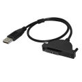DeepFox USB 2.0 SATA Cable CD/DVD-ROM Drive Cable Optical Driver Adapter Cable For PC Laptop Notebook.