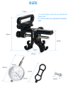 RIDERACE Bicycle Wheel Truing Stand With Dial Indicator Gauge Mini Rims Adjustment Tools For Road Mountain MTB Bike Repair Tools. 