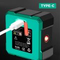 Magnetic Digital Angle Finder with Electronic Laser Gauge Protractor Inclinometer Level Magnets Level Ruler Angle Slope 0-90°.