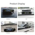 E-ACE Solar Power TPMS Car Tire Pressure Alarm Monitor System Auto Security Alarm Systems Tyre Pressure Temperature Warning. 