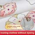 Ironing Board Cover Scorch Resistant Extra Thick Cotton Iron Cover With Padding Heat Reflective Heavy Duty Pad Approx 120x38cm. 