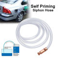 3/4" Siphon Hose, 6FT Shaker Siphon-Pump For Gas/Fuel/Water Transfer Parts-Accessories White High Universality Fitment. 