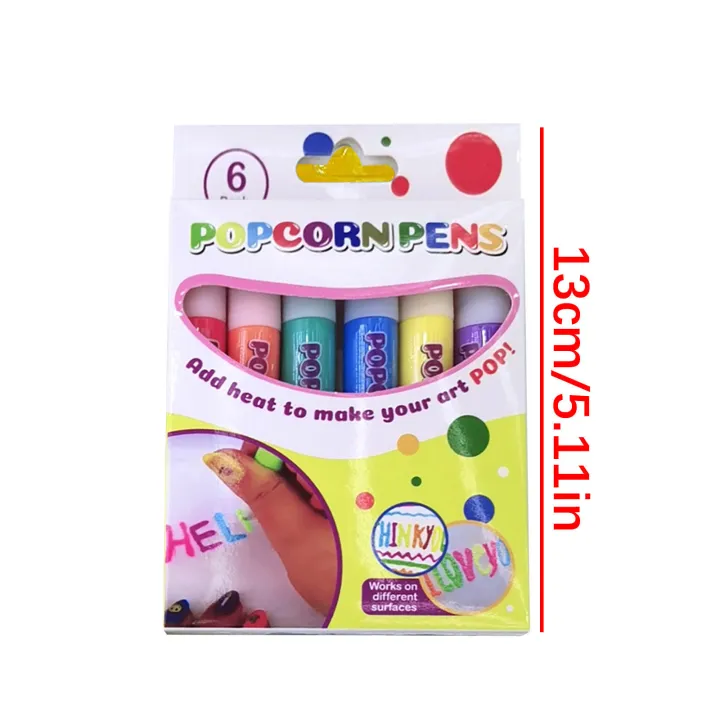 Diy%20Bubble%20Popcorn%20Painting%20Pen%20Magic%206-Color%20Bubble%20Pen%203d%20Art%20Pen%20Children'S%20Painting%20Coloring%20Creative%20Marker%20Pen%2060ml%20-%20Image%206