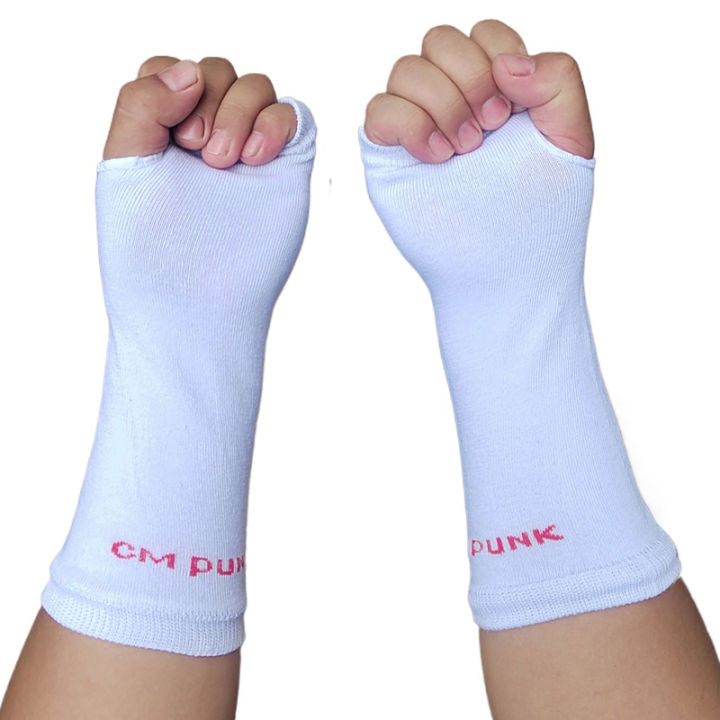 CM%20Punk%20Glove%20Set%20Philip%20Jack%20Brooks%20Wrist%20Protection%20Gloves%20Hand%20Protection%20Wrestling%20Arm%20Protection%20-%20Image%203