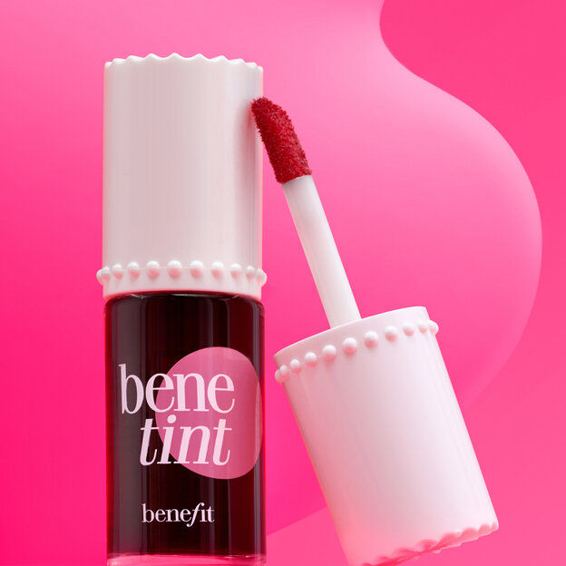 Rose-Tinted Lip & Cheek Stain - Long Stay Lips and Cheeks Tint