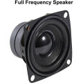 2/4PCS 2" 8Ohm 10W DIY Small Full Range Audio Speaker Stereo Woofer Loudspeaker for Arduino and DIY Speaker. 