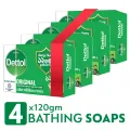 Dettol Soap 120 gm Original Quad Pack (120 gm X 4).