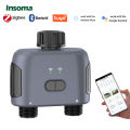 Insoma Automatic Water Timer 2-Outlet Garden Irrigation Watering System Sprinkler Programmer Tools Faucet Hose Timer. 