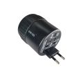 Universal Travel Socket Worldwide International Plug All-in-one Outlet Adapter Multi-Shoe Standards US/AUS/UK/EURO100-250VAC Portable. 