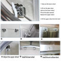 4/8Pcs Shower Screen Door Rollers Zinc Alloy Runners Wheels Twin Top Replacement Shower Wheel Runner Pulleys for 12-14mm glass. 