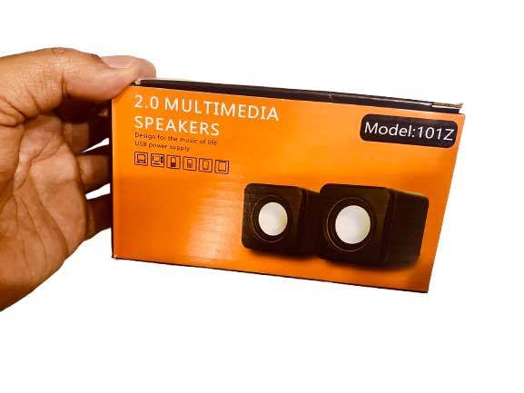 101Z%202.0%20Multimedia%20Mini%20Speakers%20Desktop%20Computer%20Laptop%20Tablet%20PC%20Notebook%20Peripherals%20Speakers%205%20W%20Laptop/Desktop%20Speaker%20-%20Image%202
