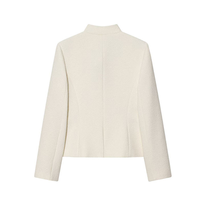 Nlzgmsj%202026%20Spring%20Women%20New%20Fashion%20Long%20Sleeves%20Button%20With%20Pocket%20%20Decoration%20Blazer%20Women%20Elegant%20Hight%20Street%20Top%20-%20Image%203