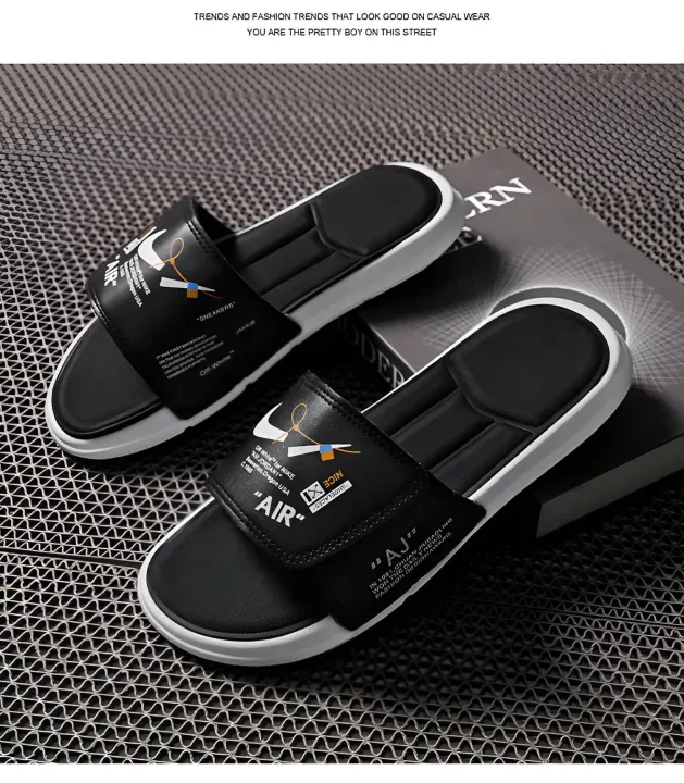 Stylish%20Black%20and%20White%20Color%20Slides%20Slipper%20for%20Men%20-%20Slides%20For%20Men%20-%20Image%205