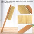 Beekeeping Tools Wood Honey Brush Wasp Bee Sweep Beekeeping Equipment Horse Tail Hair New Bee Brush For Cleaning Apiculture. 