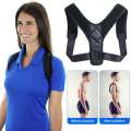 Support Belt with Adjustable Wide Straps, for Upper Back Pain Relief, Improve Sitting and Standing Poor Posture. 