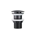Basin Sink Drain Waste Pop Up Drain Stopper Push Button Bathroom Faucet Accessories. 