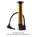 Portable Bicycle Pump Schrader Valve 80PSI Lightweight Balloon Manual Air Pump MTB Road Bike Tire Inflator Cycling Accesories. 