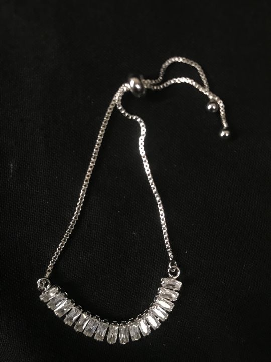 Trendy%20Silver%20braclet%20for%20girls,%20with%20white%20zircon%20nuggets,%20womens%20braclet%20new%20fashion%20-%20Image%202