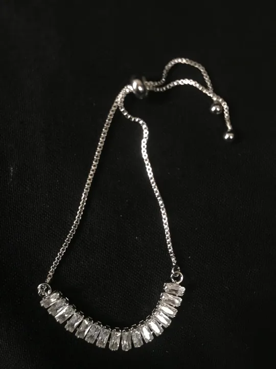 Trendy%20Silver%20braclet%20for%20girls,%20with%20white%20zircon%20nuggets,%20womens%20braclet%20new%20fashion%20-%20Image%202