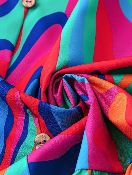 Vacation%20Print%20Flowing%20Sleeve%20Ethereal%20Dress%20Women's%20Casual%20Summer%20Maxi%20Dress%20Bohemian%20Style%20Floral%20Print%20Loose%20Fit%20Dress%20-%20Image%203