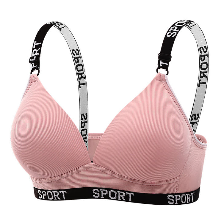 Cross%20Border%20Trade%20Underwear%20Women%20Thin%20Style%20Without%20Steel%20Rings%20Comfortable%20Folding%20Bra%20Shoulder%20Strap%20Sports%20Breathable%20Bra%20-%20Image%204