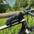 ROCKBROS Bike Bag Waterproof Reflective Front Top Frame Tube Bag Ultralight Bicycle Bag Cycling Bag Touring Riding Gear. 