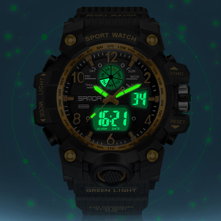 SANDA%20Luxury%20Brand%20Women's%20Digital-Analog%20Watches%20LED%20Digital%20Clock%20Casual%20Ladies%20Electronic%20Watch%20Women%20%20Reloj%20Mujer%20-%20Image%207