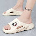 Summer Men Massage Slippers Slides Indoor Outdoor Sandals Beach Casual Shoes Comfortable Sole Men's Slippers Big Size 38-47.