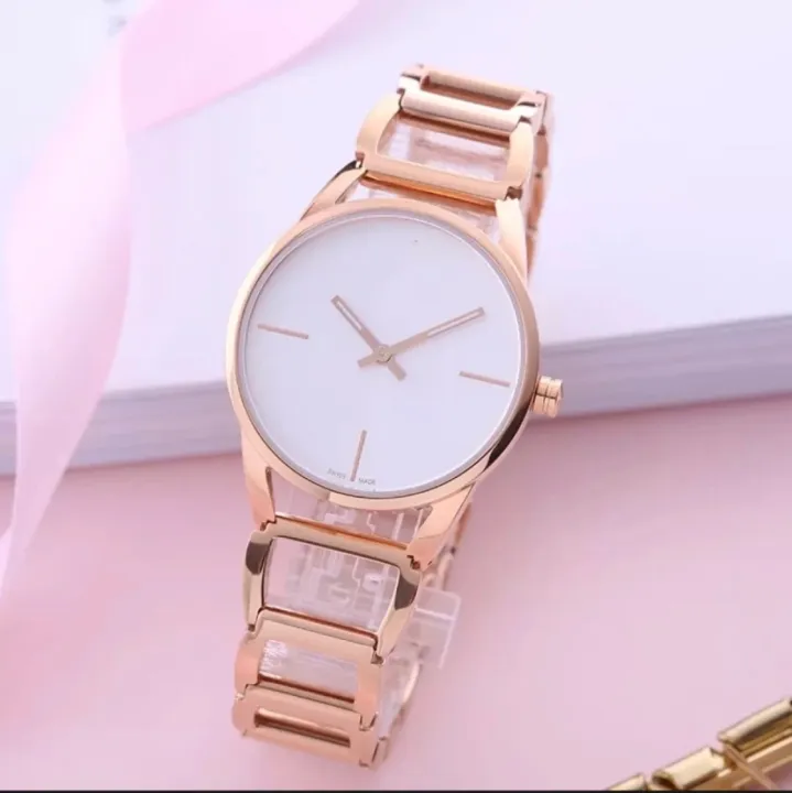 New Women Watches Fashion Rose Gold Luxury Lady Watch For Women Business Wrist Watch