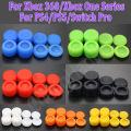 1 Set Analog Thumb Stick Grip Cap For PS5 PS4 Xbox360 Controller Silicone Height Joystick Cover Thumb Sticks Game Accessories. 