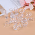 17Pcs/Set Mini Transparent Kitchenware Toy Drink Cups Dish Plate Tableware Miniatures DIY Pretend Play. 