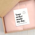 50 Pcs Thank You Cards for Small Business,  Thank You Notes for Supporting My Small Business Cards.. 