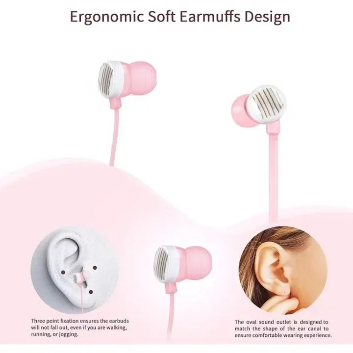 cute%20donut%20shaoe%20earphones%20cartoon%20pink%20donut%20wired%20headset%20with%20microphone%20-%20Image%202