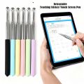 Simple 66cm Stylus Pen Five Sections Macaron Color Digital Pen Retractable Teaching Sticks School Office.