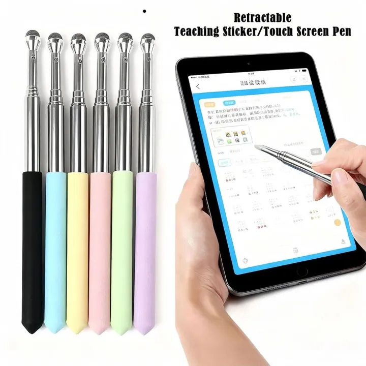 Simple%2066cm%20Stylus%20Pen%20Five%20Sections%20Macaron%20Color%20Digital%20Pen%20Retractable%20Teaching%20Sticks%20School%20Office%20-%20Image%202