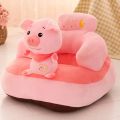 Cute Cartoon Sofa Skin Baby Seat Sofa Cover for Baby Sofa Support Seat Children's Sofa Infant  Learn to Sit Chair. 