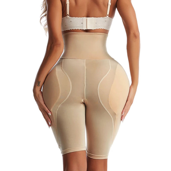 Women%20Hip%20Enhancer%20Shapewear%20Fake%20Booty%20Butt%20Pad%20Underwear%20High%20Waist%20Body%20Shaper%20Padded%20Panties%20Butt%20Lifter%20Shorts%20-%20Image%202
