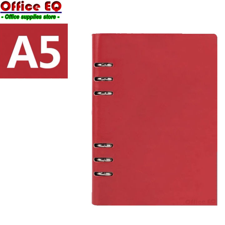 Notebook%20Journal%20file%20folder%20binder%20loop%20snake%20bone%20skin%20book%20detachable%20face%20thick%20leather%20book%20A5%20ready%20to%20ship%20-%20Image%209