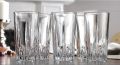 Nasir Diamond Cut Glass For Bar Tumbler, Water, Beer, Juice, Cocktails set of 6 pcs..