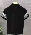 Polo Shirt For Men Summer Cotton Short Sleeve Casual Slim Fit Stylish Polo T-Shirt Fashion Breathable Soft Fabric Black White. 