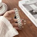 Cuban Link Strap for Samsung Galaxy Fit 3 Stainless Steel Metal Band Men Women Bracelet For Samsung Watch Fit3 Chain Link Correa. 