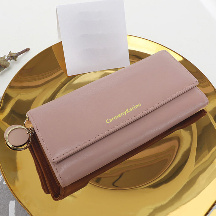 Fashion%20Women%20PU%20Leather%20Long%20Wallets%20Multi-functional%20Fold%20Purse%20Fresh%20Female%20Clutch%20Card%20Holder%20-%20Image%203