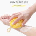 Soft Mesh Shower Sponge Ball Nylon Baby Cleaning Brush Shower Foam Body Cleaner Exfoliating Scrub Shower Ball Bathroom Products.
