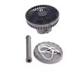 JY Super AC/ DC Rechargeable Moving Fan 45 Degree Rotating JY-2218. 