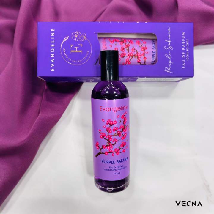 Evangeline Purple Sakura Eau De Parfum - 100ml