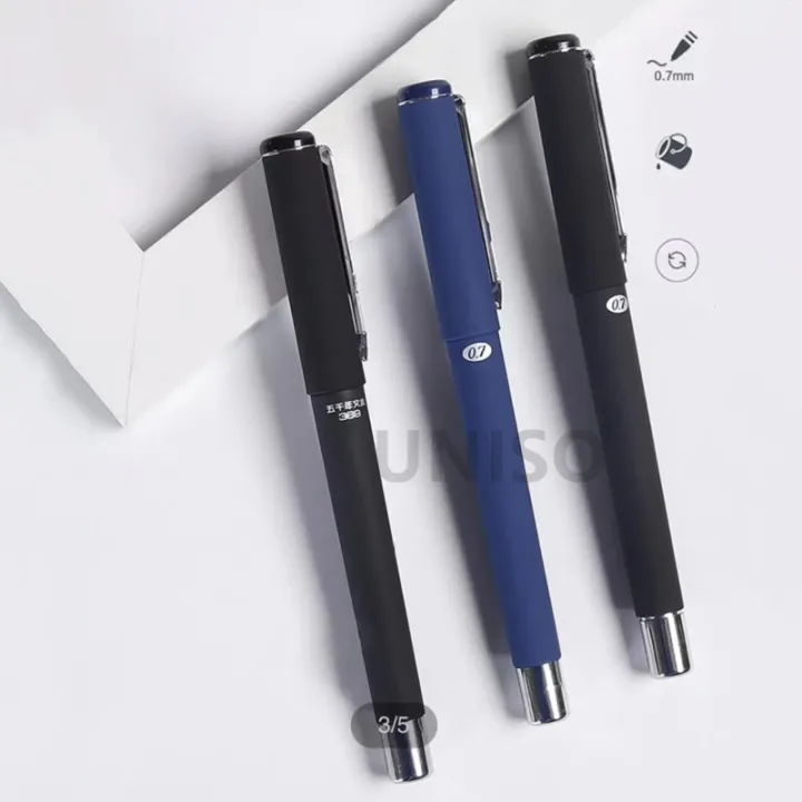 0.7mm%20gel%20pen%20with%20soft%20rubber%20handle,%20comfortable%20hand,%20W-369,%20blue/black%20ink,%20beautiful%20writing,%20office%20signature%20and%20Company%20(price%20per%20handle)%20-%20Image%204