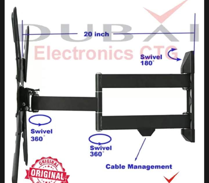 PREMIUM%20QUALITY%2032%20TO%2055%20INCH%20360%C2%B0%20ROTATION%20MOVEABLE%20WALL%20MOUNT%20TV%20STAND%20FOR%20LED/LCD%20(HEAVY%20DUTY)%20-%20Image%206