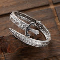 Retro Classic Creative Sword Shaped Bracelets for Men and Women Fashion Personality Exquisite Open Bracelets Party Jewelry . 